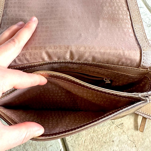 Pink Sheen Kate Spade Crossbody Purse and Wallet Duo - Picture 3 of 10